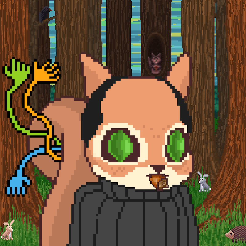 Pixel Squirrels #8610